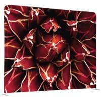 SHOWDOWN EU Room Divider Aluminium Red 1,500 x 450 x 1,500 mm