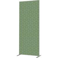 SHOWDOWN Deco Room Divider Aluminium Green 1,020 x 450 x 2,020 mm