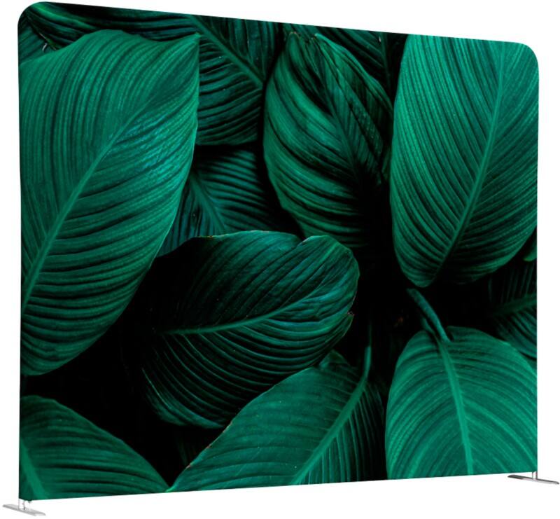 SHOWDOWN EU Room Divider Aluminium Green 1,500 x 1,500 x 450 mm