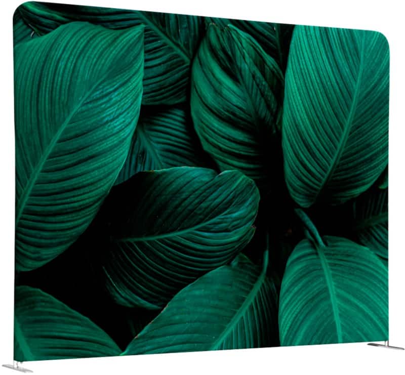 SHOWDOWN EU Room Divider Aluminium Green 1,984 x 1,984 x 450 mm