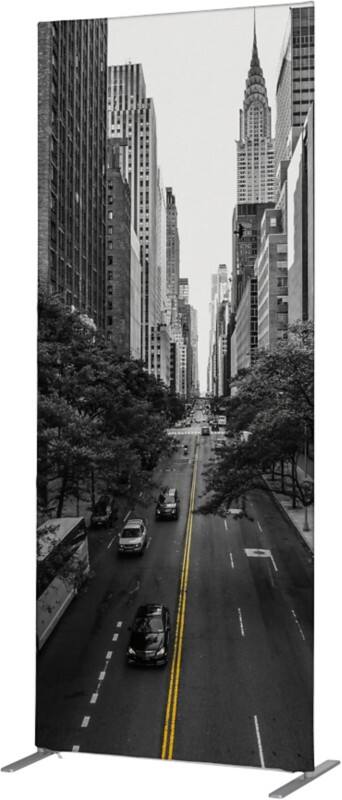 SHOWDOWN Deco Room Divider Aluminium Black 870 x 870 x 450 mm