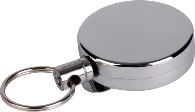 Pavo Badge Reel Silver Pack of 10