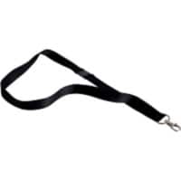 Pavo Lanyard Clip 20 cm Black 10 Pieces