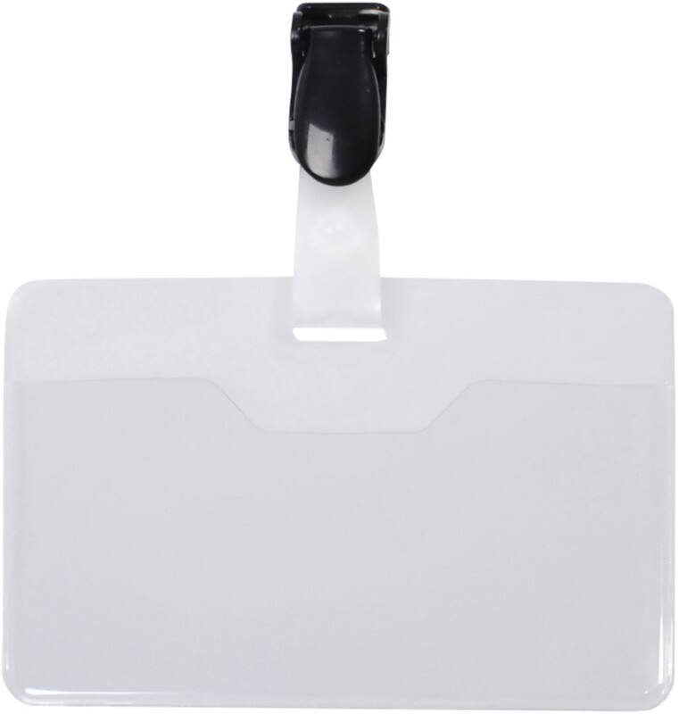 Pavo Name Badge Clip 9 cm Pack of 25