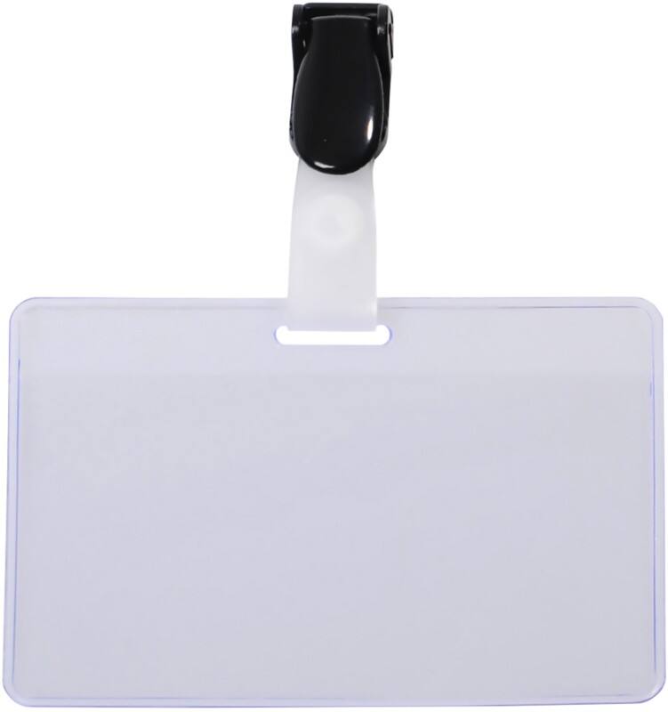 Pavo Name Badge Clip 9 x 6 cm Pack of 50