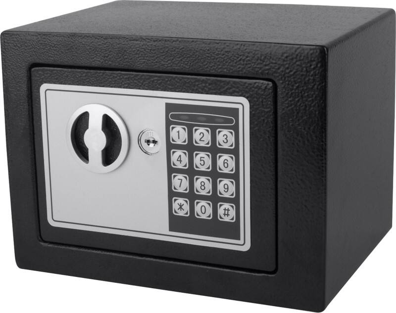 Pavo Electronic Mini Security Safe Combination Black