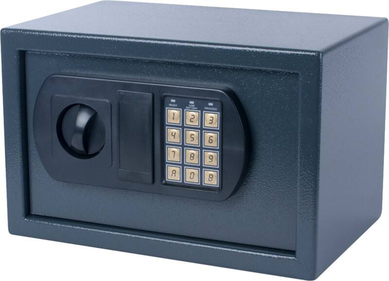 Pavo Electronic Security Safe Combination Dark Grey