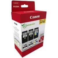 Canon PG-540L & CL-541XL Original Ink Cartridge Black, Cyan, Magenta, Yellow Pack of 3 Multipack