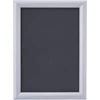 Snap Frame Silver Aluminium A0 17FOM25A0S 86.8 (W) x 1.3 (D) x 121.6 (H) cm