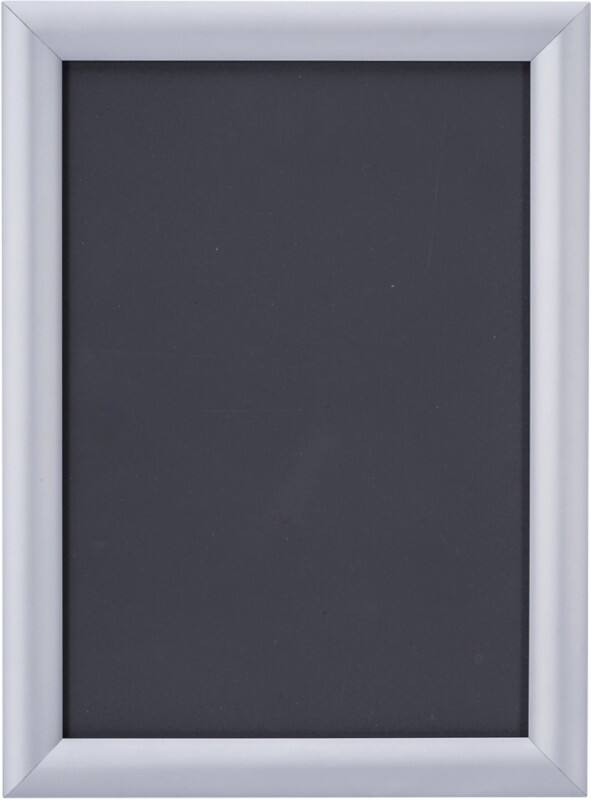 A2 Snap Frame Silver Aluminium 17FOM25A2S 44.7 (W) x 1.3 (D) x 62.1 (H) cm 25A2S