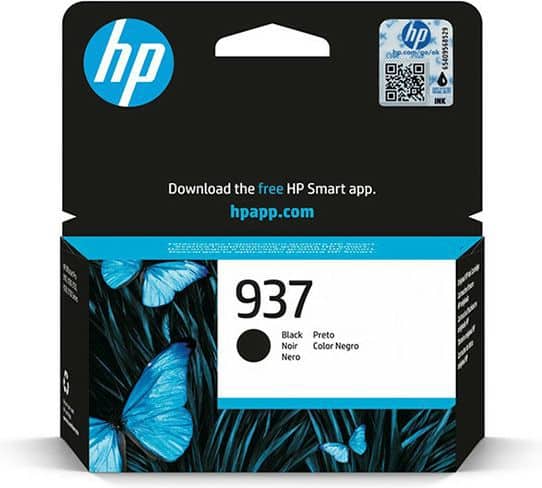 HP 937 Original Ink Cartridge 4S6W5NE Black