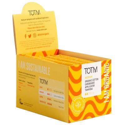 TOTM Workplace Cotton Applicator Tampon Regular Pack of 30