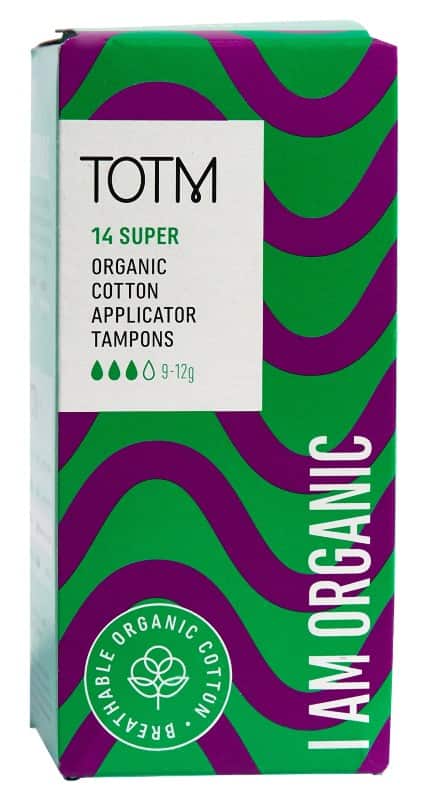 TOTM Cotton Applicator Tampon Super 85855460 Pack of 14