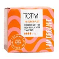 TOTM Cotton Non-applicator Tampon Super Plus 85855448 Pack of 15