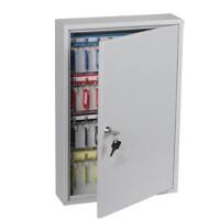 Phoenix Commercial Key Cabinet with Key Lock and 64 Hooks KC0602K 450 x 300 x 80mm