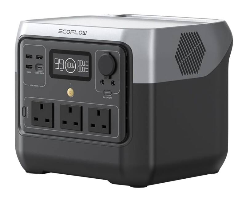 ECOFLOW Power Station River 2 Pro ZMR620-B-UK Black, Grey
