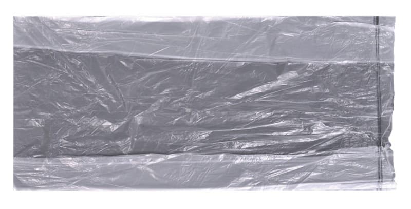 Polaris Medium Duty Bin Bags Transparent PE (Polyethylene) 10 microns Pack of 1000