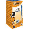 BIC M10 Original Ballpoint Pen Blue Medium 0.4 mm Pack of 50