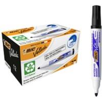 BIC Velleda Whiteboard Marker Broad Bullet Black 1.4 mm Pack of 12