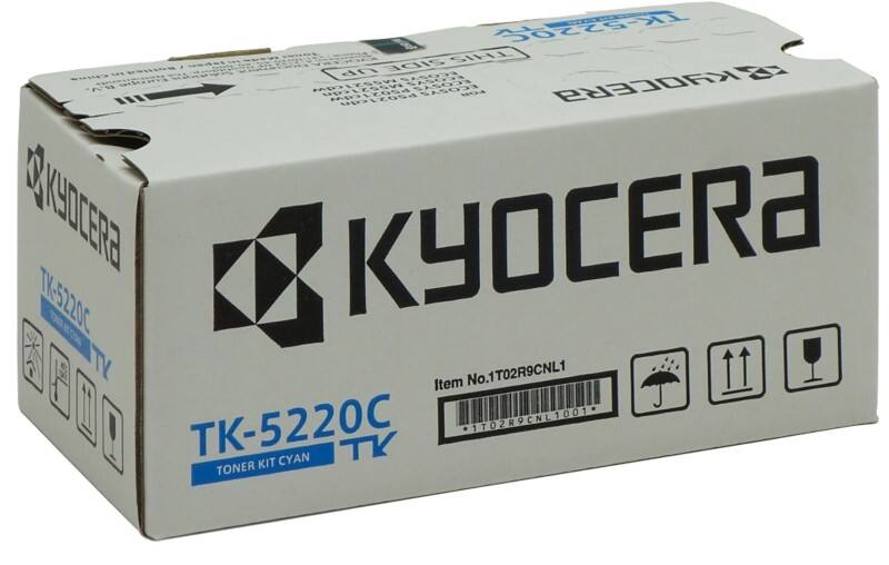 Kyocera TK-5220C Original Toner Cartridge Cyan