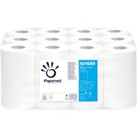 Papernet Special Hand Towels Centrefeed White 2 Ply 401589 12 Rolls of 67 m
