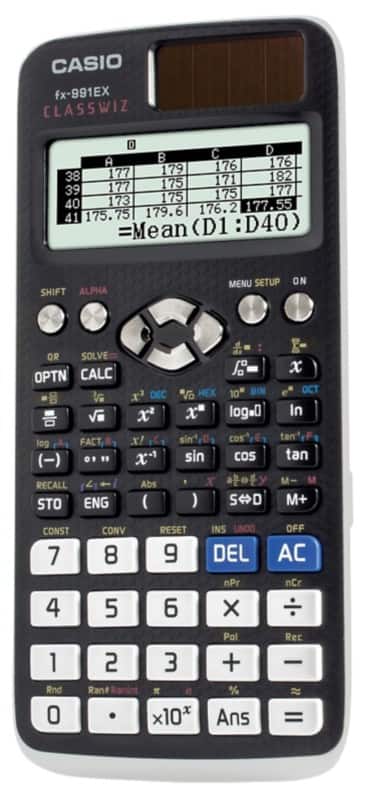 CASIO FX-991EX Advanced Engineering/Scientific Calculator (UK VERSION) 12  Digit Display Black | Viking Direct IE