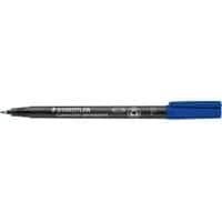 STAEDTLER 317 OHP Marker Fine Round Blue Pack of 10