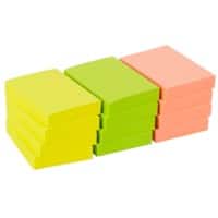 Office Depot Sticky Notes 38 x 51 mm Assorted Neon 12 Pads of 100 Sheets