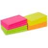 Office Depot Sticky Notes 127 x 76 mm Assorted Neon 12 Pads of 100 Sheets