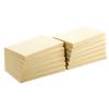 Office Depot Recycled Sticky Notes 127 x 76 mm Yellow 12 Pads of 100 Sheets