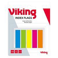Viking Index Flags Assorted Special format 5 Packs of 25 Strips