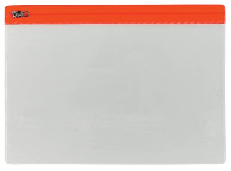 Viking Zip Lock Bags A5 Zip PP (Polypropylene) Landscape 21 (W) x 24 (D) x 16.5 (H) cm Red Pack of 5