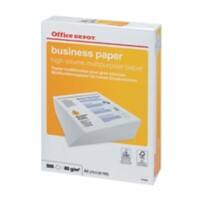 Office Depot Business A4 Printer Paper White 80 gsm Smooth 500 Sheets