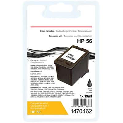 Office Depot Compatible HP 56 Ink Cartridge C6656A Black