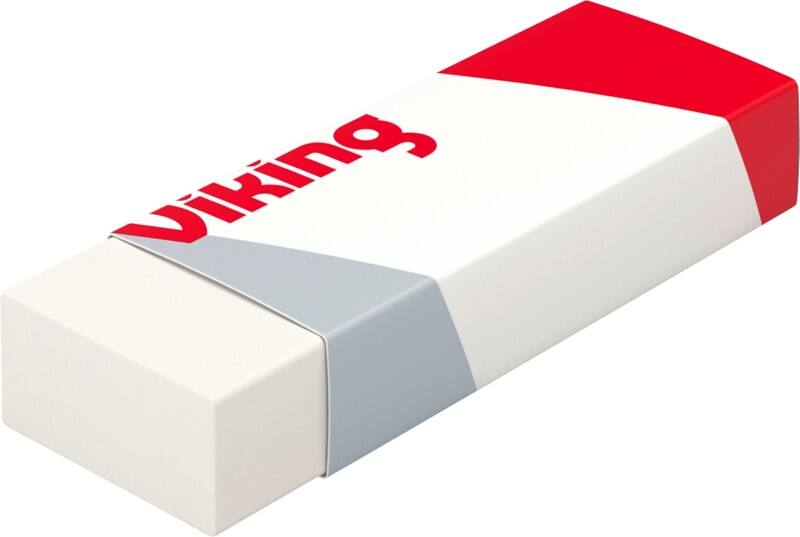 Viking Duoplast Eraser White