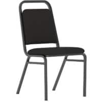 Dynamic Stacking Visitor Chair Black Pack of 4