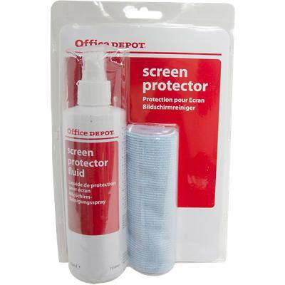 Office Depot Screen Protector Kit White 19.5 cm 250 ml