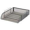 Office Depot Letter Tray Black Wire Mesh 25.5 x 33.5 x 7 cm