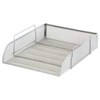 Viking Letter Tray Silver Wire Mesh 25.5 x 33.5 x 7 cm