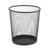 Viking Waste Bin Black 15 L Wire Mesh 26 x 27 x 28 cm