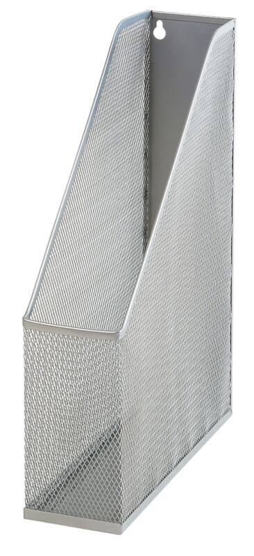 Viking Magazine File Silver Wire Mesh 7.5 x 25.3 x 31.5 cm