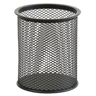 Office Depot Pencil Cup Wire Mesh Black 9 x 9 x 10 cm | Viking Direct IE