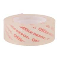 Office Depot Office Tape Small Core 19mm x 33m Crystal Clear