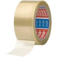 tesa Packaging Tape tesapack Transparent 50 mm (W) x 66 m (L) PVC (Polyvinylchloride) 4120 6 Rolls