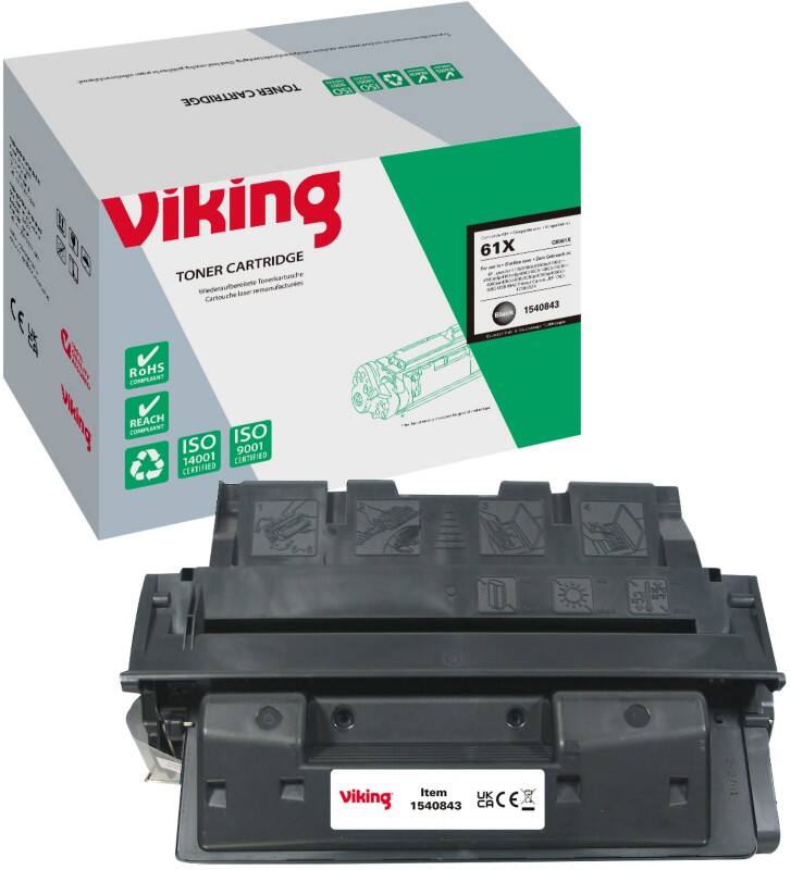 Viking 61X Compatible HP Toner Cartridge C8061X Black