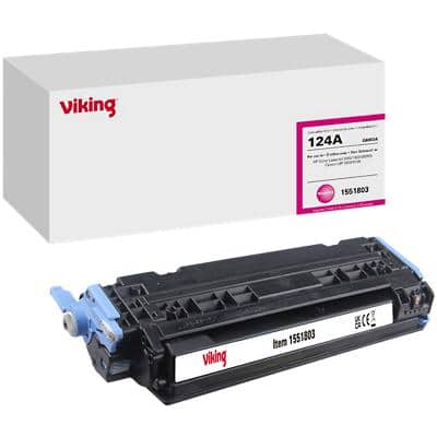 Compatible Viking HP 124A Toner Cartridge Q6003A Magenta