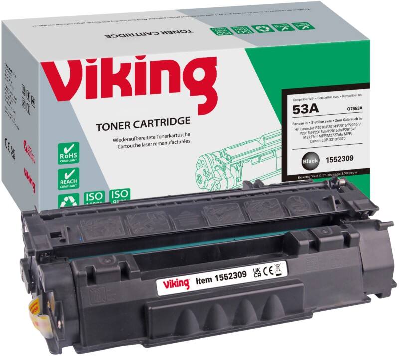 Viking 53A Compatible HP Toner Cartridge Q7553A Black