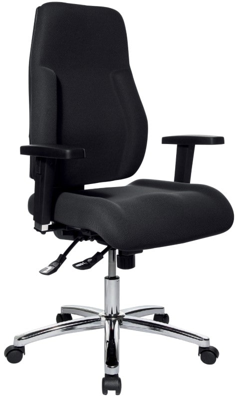 Black Signum Ergonomic Office Chair with 3D