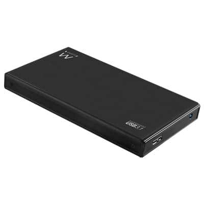 ewent HDD or SSD Drive Enclosure EW7032 USB 3.1 Black
