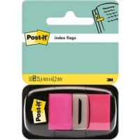 Post-it Index Flags I680-21 Pink Plain Not perforated Special format 50 Strips